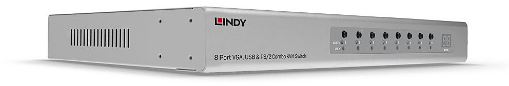 Lindy KVM-Switch - 8 x KVM port(s) - an Rack