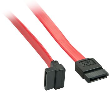 Lindy SATA-Kabel - Serial ATA 150/300/600 - SATA bis SATA gewinkelt von LumaTech