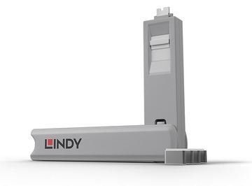 Lindy Schloss für USB-C-Port - weiß von LumaTech