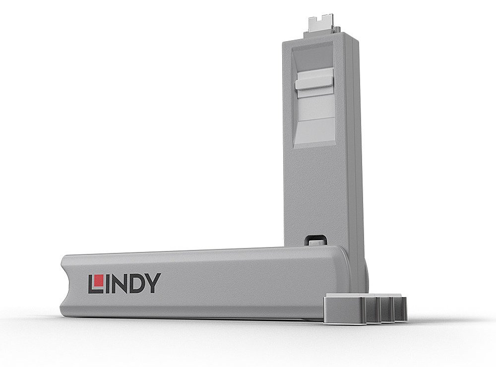 Lindy Schloss für USB-C-Port - weiß