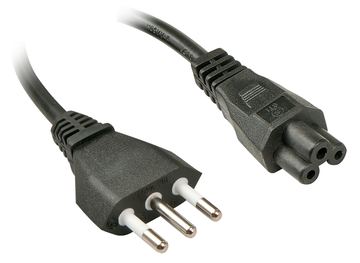 Lindy Stromkabel - IEC 60320 C5 bis CEI 23-16/VII (M) von LumaTech