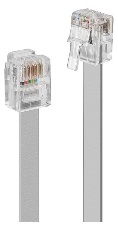 Lindy Telefonkabel - RJ-12 (M) zu RJ-12 (M) - 3 m
