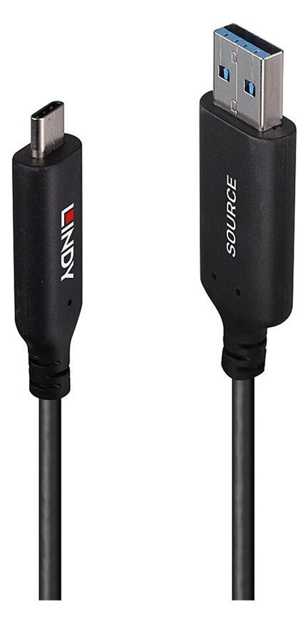 Lindy USB 3.2 Gen 1 Typ A an C Hybridkabel - Kabel - Digital/Daten