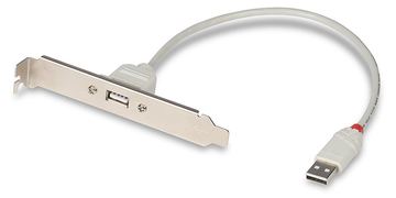 Lindy USB PC Back Plate - USB-Adapter - USB (W) von LumaTech