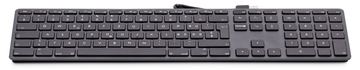 LMP KB-1243 - Volle Größe (100%) - Kabelgebunden - USB - Membran Key Switch - Grau - TL: Italienisch, QWERTY von LumaTech