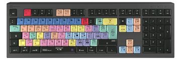 Logickeyboard Adobe Premiere Pro CC Astra 2 - Kabelgebunden - USB - Scherenschalter - LED - Grau - TL: Deutsch, QWERTZ von LumaTech
