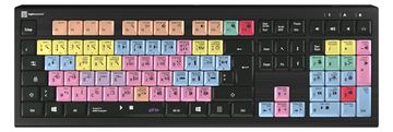 Logickeyboard ASTRA 2 - Volle Größe (100%) - Kabelgebunden - USB - Scherenschalter - Schwarz - TL: Französisch, AZERTY von LumaTech