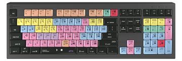 Logickeyboard ASTRA 2 - Volle Größe (100%) - Kabelgebunden - USB - Scherenschalter - Schwarz - TL: Französisch, AZERTY von LumaTech