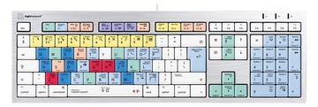 Logickeyboard Cubase / Nuendo ALBA Slimline - Tastatur - TL: UK, QWERTY von LumaTech