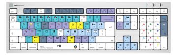 Logickeyboard Davinci Resolve Classic ALBA Mac - TL: Deutsch, QWERTZ von LumaTech