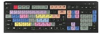 Logickeyboard EDIUS ASTRA2 - Tastatur - Windows - TL: UK, QWERTY von LumaTech