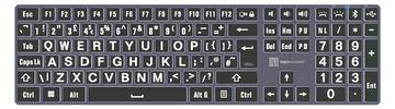 Logickeyboard Largeprint TITAN - Tastatur - Windows - TL: UK, QWERTY von LumaTech