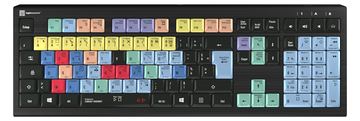 Logickeyboard LKB-CBASE-A2PC-FR - Volle Größe (100%) - Kabelgebunden - USB - Schwarz - TL: Französisch, AZERTY von LumaTech