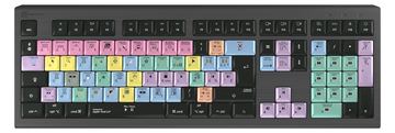 Logickeyboard LKB-FCPX10-A2M-FR - Volle Größe (100%) - Kabelgebunden - USB - Schwarz - TL: Französisch, AZERTY von LumaTech