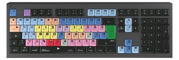 Logickeyboard LKB-MCOM4-A2M-FR - Kabelgebunden - USB - Scherenschalter - LED - Schwarz - TL: Französisch, AZERTY von LumaTech