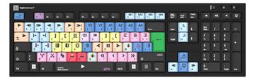 Logickeyboard LKB-MCOM4-BJPU-FR - Volle Größe (100%) - Kabelgebunden - USB - Schwarz - TL: Französisch, AZERTY von LumaTech