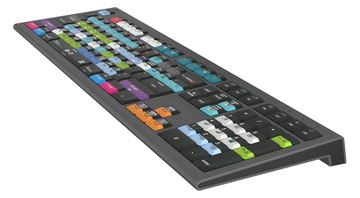 Logickeyboard Avid Media Composer Astra 2, Volle Größe (100%), Kabelgebunden, USB, Grau - TL: Deutsch, QWERTZ von LumaTech