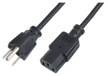 LogiLink 2direct - Stromkabel - power IEC 60320 C13 zu NEMA 5-15P (M) von LumaTech