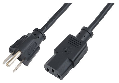 LogiLink 2direct - Stromkabel - power IEC 60320 C13 zu NEMA 5-15P (M)