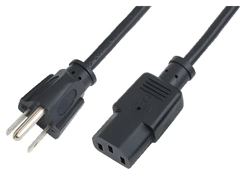 LogiLink 2direct - Stromkabel - power IEC 60320 C13 zu NEMA 5-15P (M), Ansicht 2