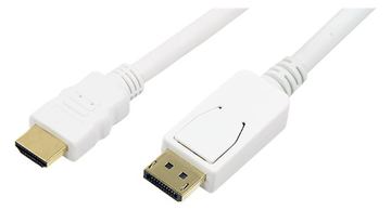 LogiLink Adapterkabel - DisplayPort männlich zu HDMI männlich von LumaTech