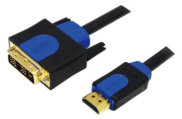 LogiLink Adapterkabel - HDMI männlich zu DVI-D männlich von LumaTech