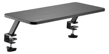 LogiLink Aufstellung - Riser - für Monitor - 650 mm lang - Kunststoff, Stahl, Graukarton - Schwarz von LumaTech
