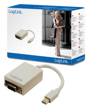 LogiLink Display-Adapter - Mini DisplayPort (M) von LumaTech