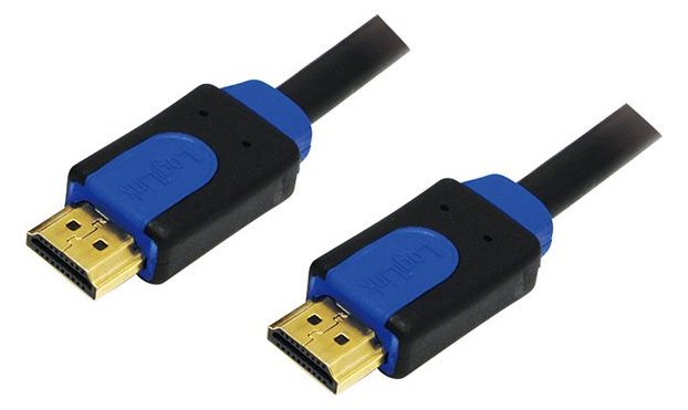LogiLink HDMI-Kabel mit Ethernet - HDMI männlich zu HDMI männlich