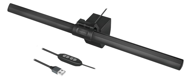 LogiLink Monitor-Leselampe - LED - Klemmbefestigung
