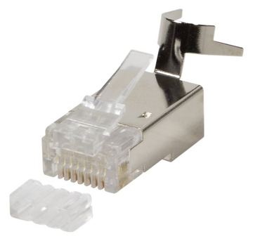 LogiLink Netzwerkanschluss - RJ-45 (M) - abgeschirmt - 8 mm - CAT 7a (Packung mit 50) von LumaTech