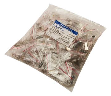 LogiLink Netzwerkanschluss - RJ-45 (M) - abgeschirmt - CAT 5e (Packung mit 100) von LumaTech