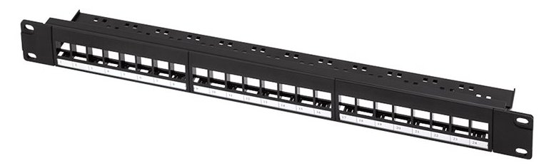 LogiLink NK4065 - Schwarz - Karbonstahl - Rackeinbau - 1U - 791 mm - 445 mm