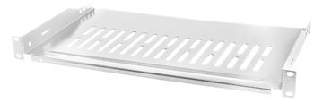 LogiLink Rack - Regal - Hellgrau, RAL 7035 - 1U - 48.3 cm (19) von LumaTech