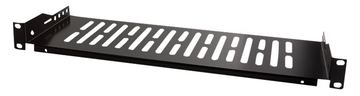 LogiLink Rack - Regal - Schwarz, RAL 9005 - 1U - 48.3 cm (19) von LumaTech