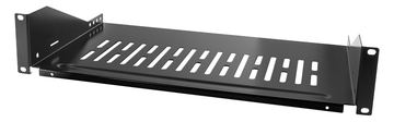 LogiLink Rack - Regal - Schwarz, RAL 9005 - 2U - 48.3 cm (19) von LumaTech