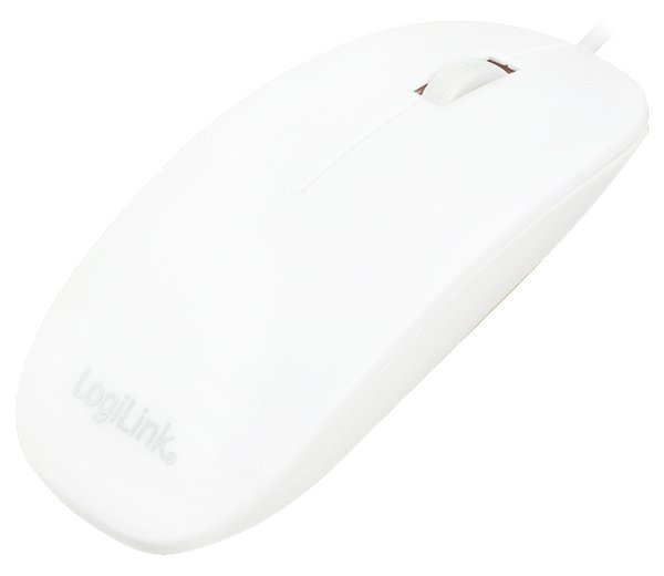 LogiLink Slim - Maus - rechts- und linkshändig