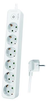 LogiLink Steckdosenleiste - Wechselstrom 250 V - 3680 Watt - Eingabe, Eingang Stromversorgung von LumaTech