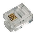 LogiLink Telefonanschluss - RJ-11 (M) - ungeschirmt (Packung mit 100) von LumaTech