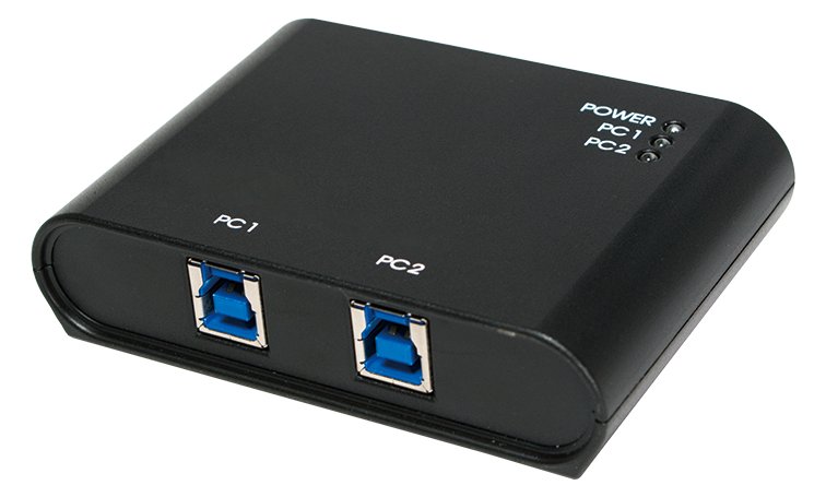 LogiLink USB 3.0 Sharing Switch - USB-Umschalter für die gemeinsame Nutzung von Peripheriegeräten
