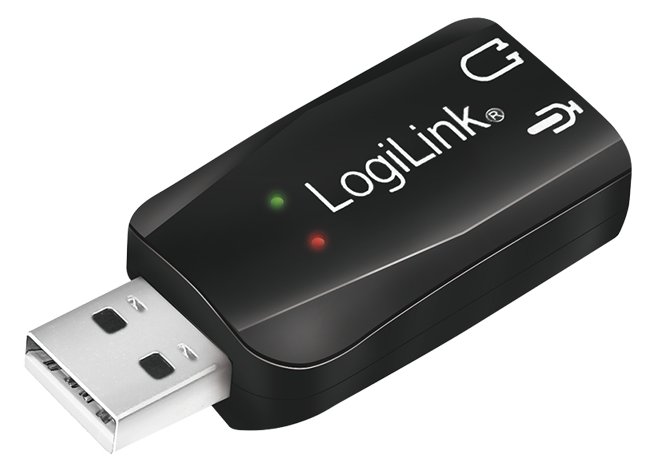 LogiLink USB Soundcard with Virtual 3D Soundeffects