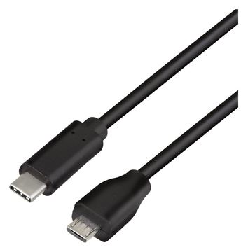 LogiLink USB-Kabel - USB 2.0 Type C (M) zu Micro-USB 2.0 (M) von LumaTech