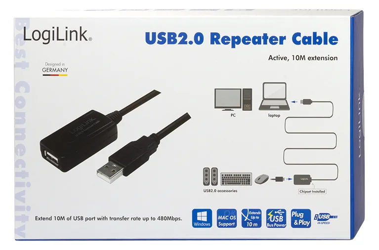 LogiLink USB-Verlängerungskabel - USB (M), Ansicht 4