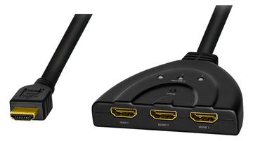 LogiLink Video/Audio Splitter/Switch - 3 x HDMI von LumaTech
