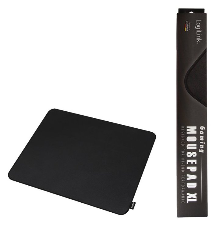 LogiLink XL - Mauspad - Schwarz
