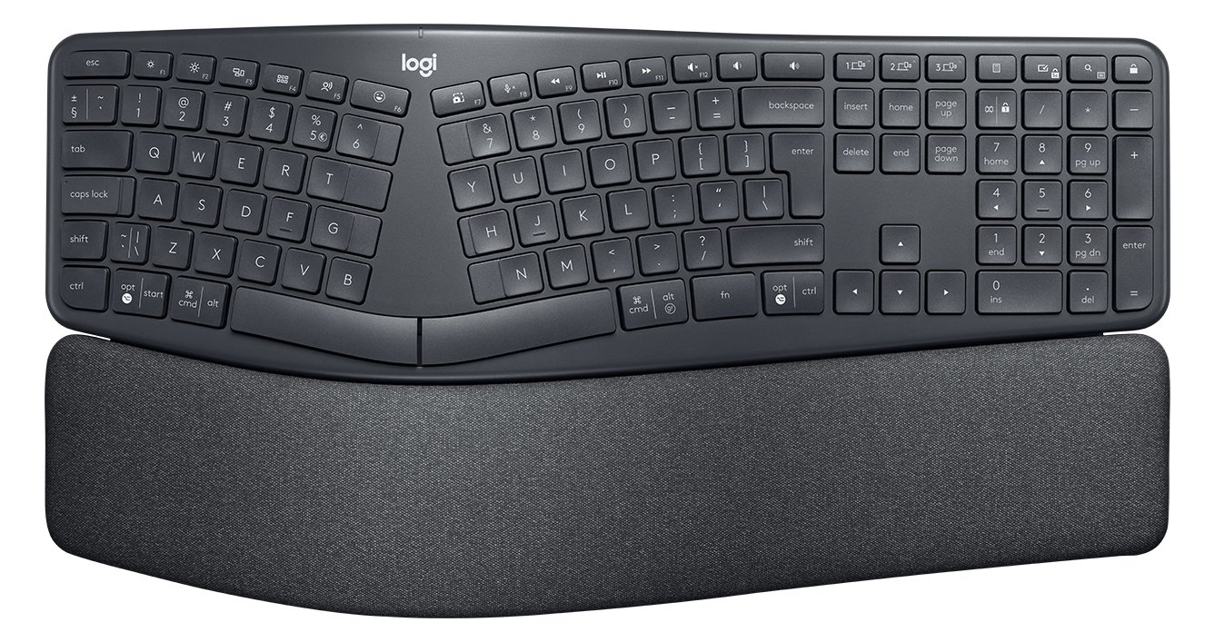 Logitech ERGO K860 Split Keyboard for Business - TL: US, QWERTY