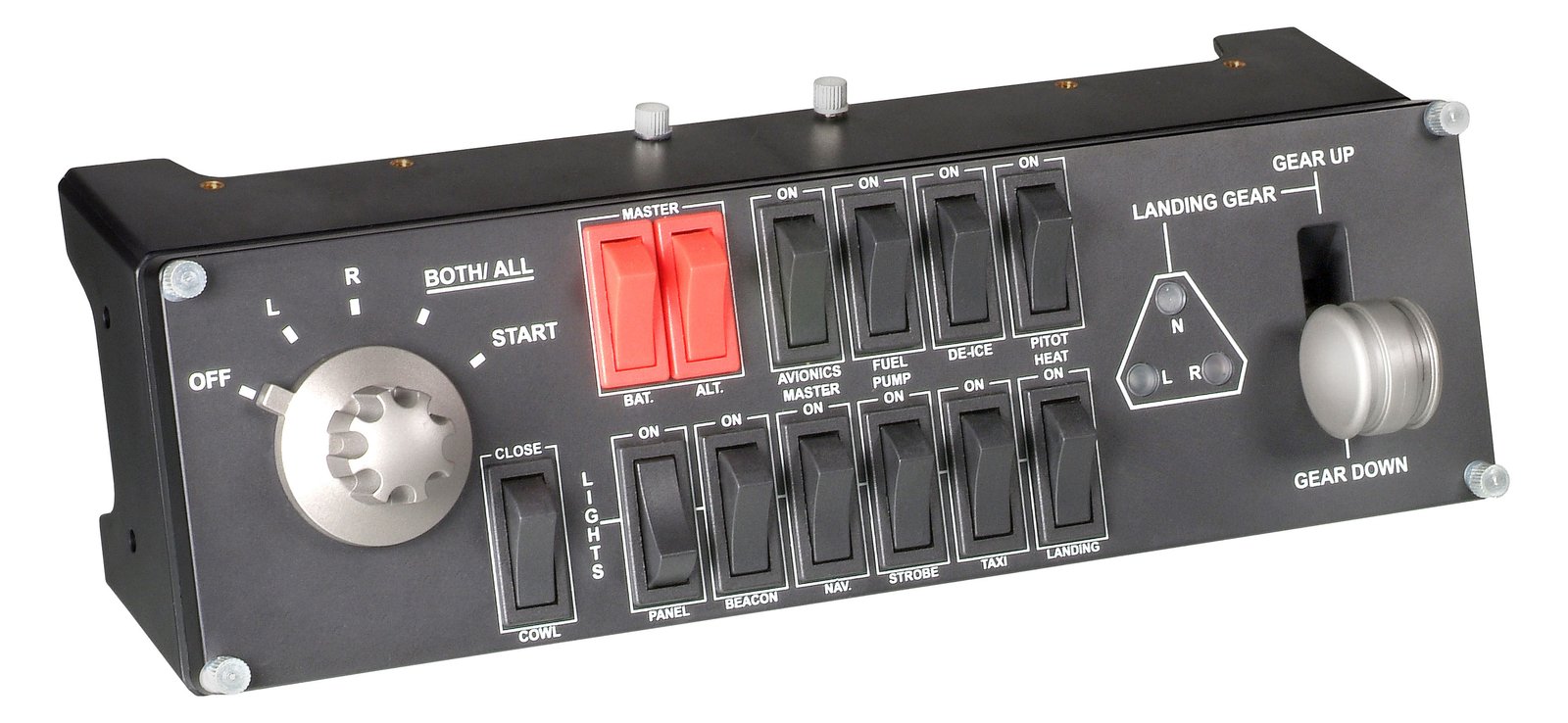 Logitech Flight Switch Panel - Flugsimulator-Instrumentenbrett