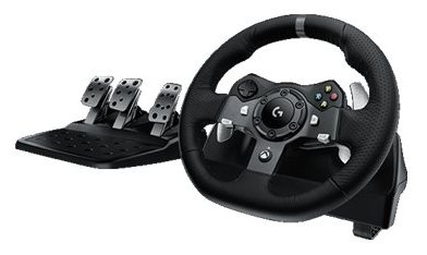 Logitech G G920 - Lenkrad- und Pedale-Set - kabelgebunden