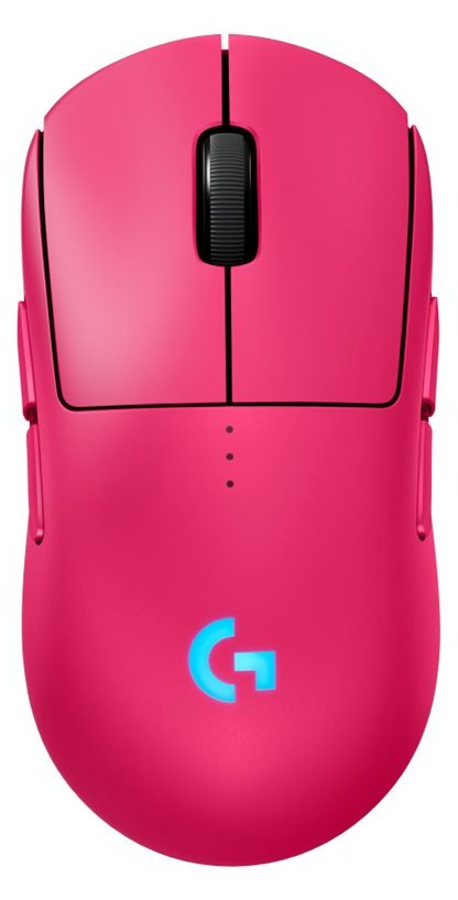 Logitech G PRO 2 - Maus - Gaming - rechts- und linkshändig - Pink