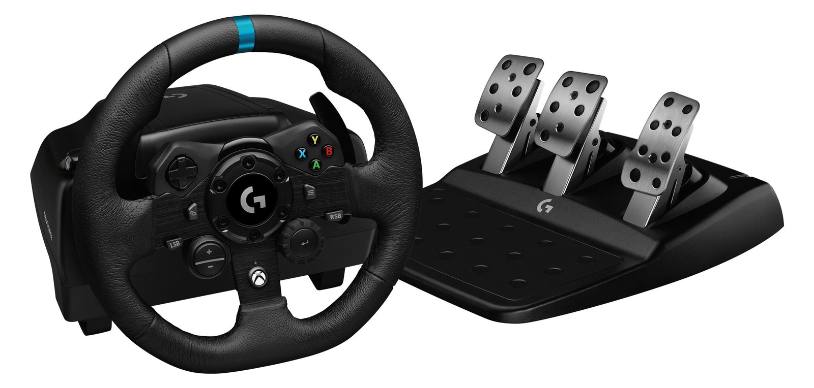 Logitech G923 - Lenkrad- und Pedale-Set - kabelgebunden - Xbox One